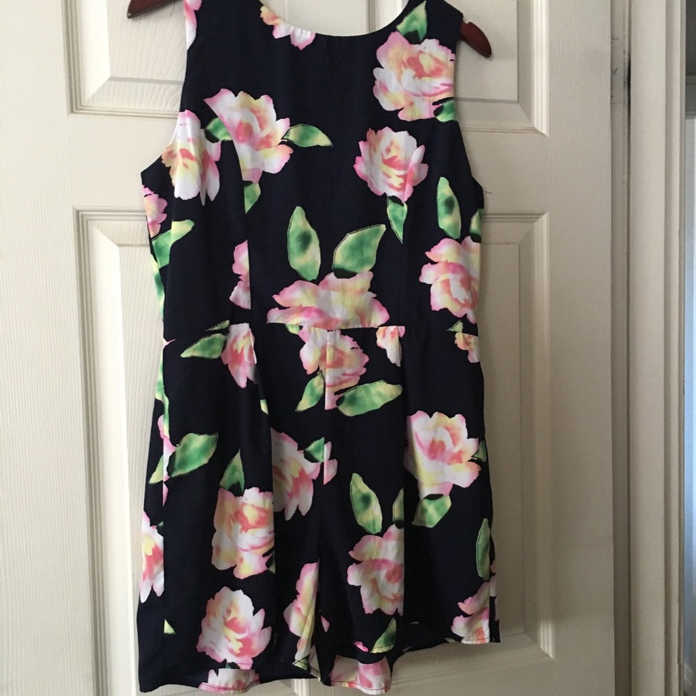 Floral romper